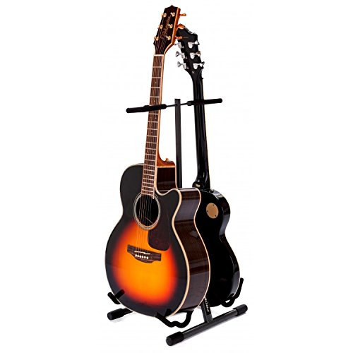 Proel FC820 – Support double universel pour basse, guitare électrique, guitare classique, acoustique, gris anthracite - Les Beatles, Paul McCartney, John Lennon, RIngo Starr, George Harrison Proel FC820 - Support double universel pour basse, guitare électrique, guitare classique, acoustique, gris anthracite – Image 4