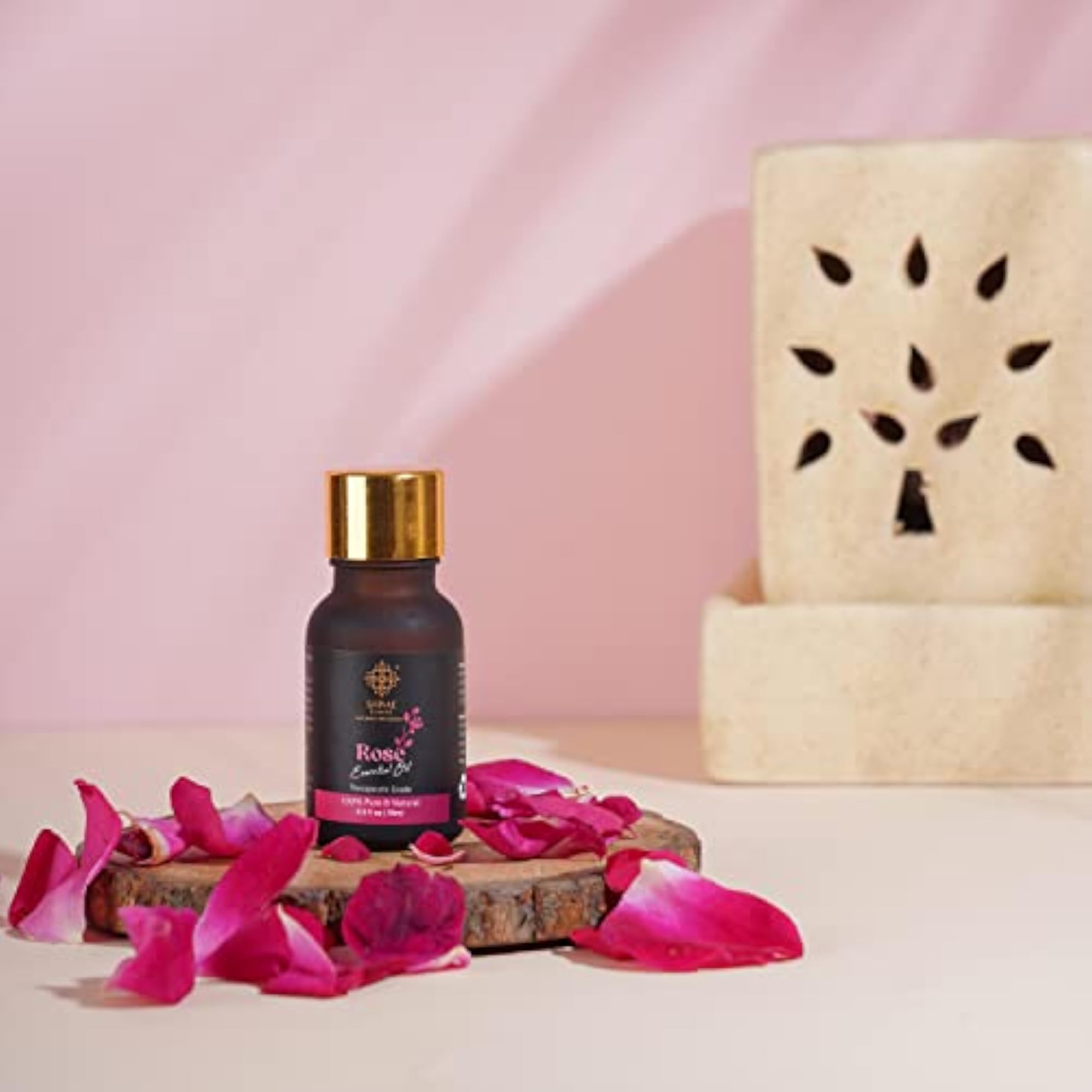 SHIVAE Essentiel Rose Essential for Aroma Diffuser, 100% Natural