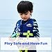 Gogokids Toddler Swim Vest, Kids Floaties – Boys & Girls Buoyancy Jacket for Pool & Beach, Fits 2-8 Years / 22-60 lbs