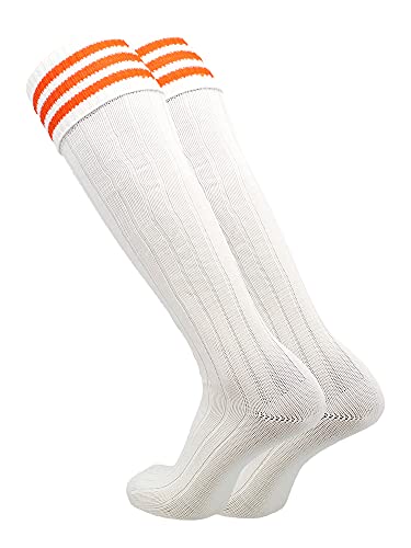 Image of Soccer Socks With Fold Down Top - European Style for Adults - Men and Women