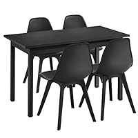 Ensemble Table À Manger Et Chaises(9pcs) - 8 Chaises, Gris Velours