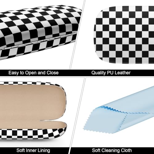 Image of Eyeglasses Case, Hard Shell Protective Case for Glasses, Unisex for Women Men