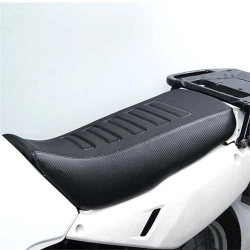 Housse de siège moto pour Kawasaki KLR650 étanche en PVC noir