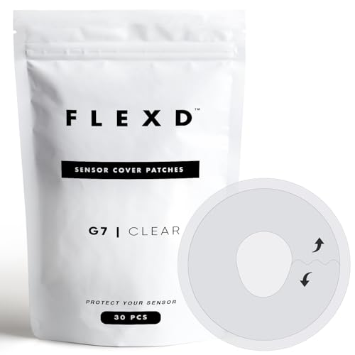 Flexd - Dexcom G7 �I�[�o�[�p�b�` �h�� (30�p�b�N) - �N���A ����