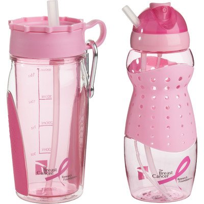 Mug cancer du sein coffret cadeau de deux pièces pour elle