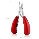 JAMBUVANTI Heavy Duty Nail Clipper & Toenail Nippers – Professional Stainless Steel Nail Cutter for Thick Nails, Ingrown Toenail Care, Precision Nail Trimmer for Men, Women, Seniors, Compact Foot Care Grooming Accessory gallery image