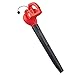 Sun Joe All-Purpose Electric Leaf Blower, 6-Amp Motor, 155 MPH, 260 CFM - Lightweight & Compact, One-Hand Operation for Yards, Porches, Patios, Walkways, Decks, Garage & Light Snow, SBJ597E-RED
