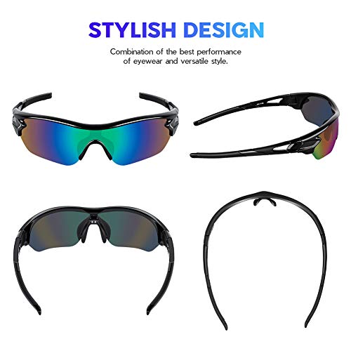 Image of BEACOOL Polarized Sports Sunglasses for Men Women Youth