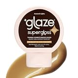 Glaze Supergloss Color Conditioning Gloss – Hydrating Semi-Permanent Colour Hair Gloss & Shine Boost – Colour Depositing Mask - Vegan, Cruelty-Free – 190ml - Caramel Lights - Warm Caramel Toner