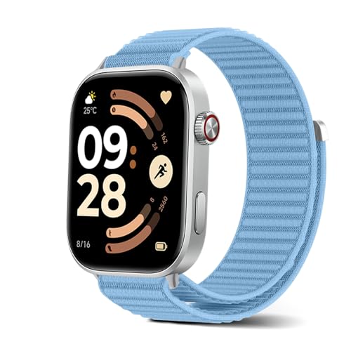 [SeGinn] Xiaomi Redmi Watch 6/Redmi Watch 5/4 �����o���h �x���N���f�U�C�� �i�C������ ���b�h�~�[�E�H�b�`6 �����x���g �_�炩�� �e�͐� ���ɂ₳���� �_�炩�����K �}�W�b�N�e�[�v �y�� Xiaomi Sma