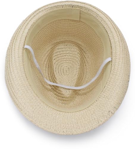 Image of VRITRAZ Baby Boy's and Girl's Kids Children Cute Printed Cartoon Gift Summer Fancy Dress Straw Fasion Hat Cap 1