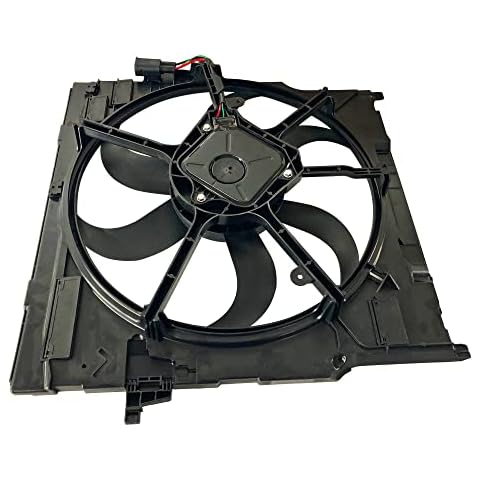 UnayKolb Engine Radiator Cooling Fan Assembly for BMW E70 E71 X5 X6 2008-2014 17428618239 Cover