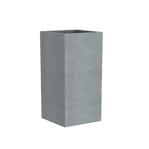 Scheurich Pflanzsäule C-Cube High H48 cm steingrau