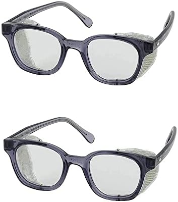 Bouton 249-5907-400 5900 Traditional Eyewear with Smoke Propionate Full Frame and Clear Anti-Scratch/Fog Lens (2)
