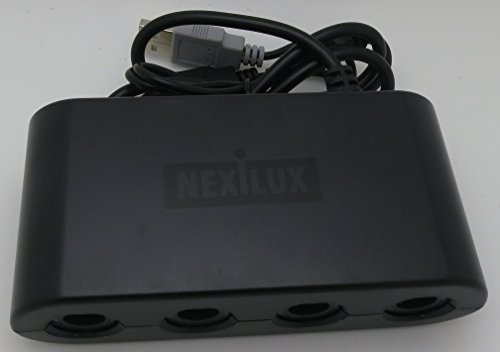 Gamecube Controller Adapter For Wii U, Pc Usb & Switch - Nexilux #TOP3