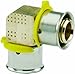 Viega 93590 PureFlow Zero Lead Bronze PEX Press Elbow with 2-Inch Press, 25-Pack