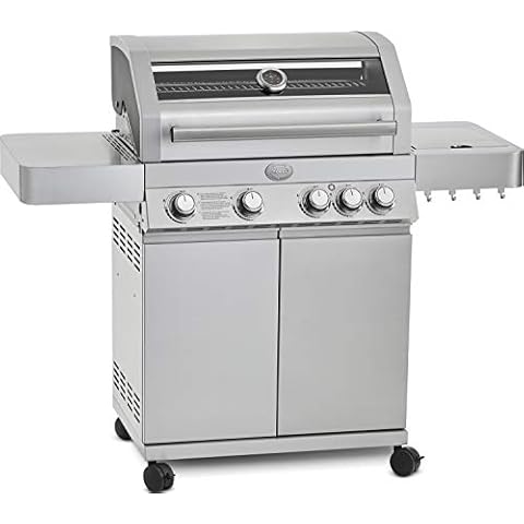 RÖSLE Gasgrill BBQ-Station VIDERO G4 Edelstahl Cover