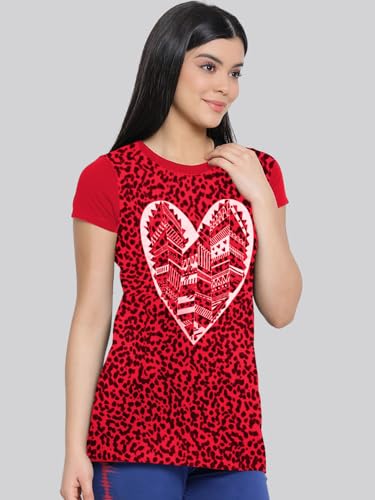 Image of Lyra Women's Cotton Regular Fit T-Shirt