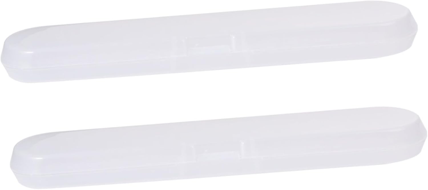 1set Digital Storage Box Storage for Glass Thermometers Plastic Case for Fast Readings Digital Holder Container 2pcs