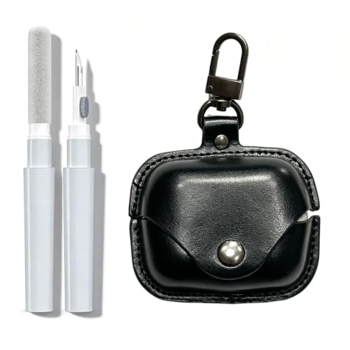 Shokz OpenDots ONE �p�� �P�[�X �J�o�[ ���C�����X �C���[�z�� �p ���U�[�� �ی�P�[�X �ϏՌ� ���C�����X�C���z�� Bluetooth �A�N�Z�T���[ �N���[�j���O �L�b�g �� �J���r�i�t�� (�u���b�N)