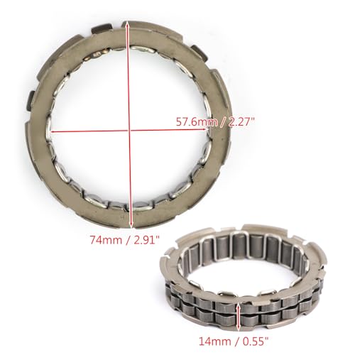 Roue libre d'embrayage de démarreur pour moto Kawasaki KL650 - 2