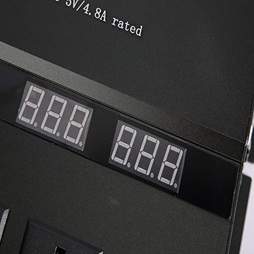 12V 24V to 220V Solar Inverter High Power, Inverter Sine Wave Inverter Built in Cooling Fan, AC Outlets USB Charging Ports Ideal 24V to 220V,10000W