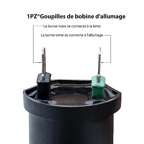 1PZ KB5-CO3 Zündspule Ersatz für Peugeot Buxy Citystar, Django, Elyseo, Elystar, JetForce, Kisbee, Looxor 50cc