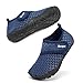 Racqua Boys Girls Baby Toddler Water Shoes Beach Quick Dry Pool Water Outdoor Sports Shoes Swim Non-Slip Breathable Lightweight Aqua Shoes Navy Toddler 6