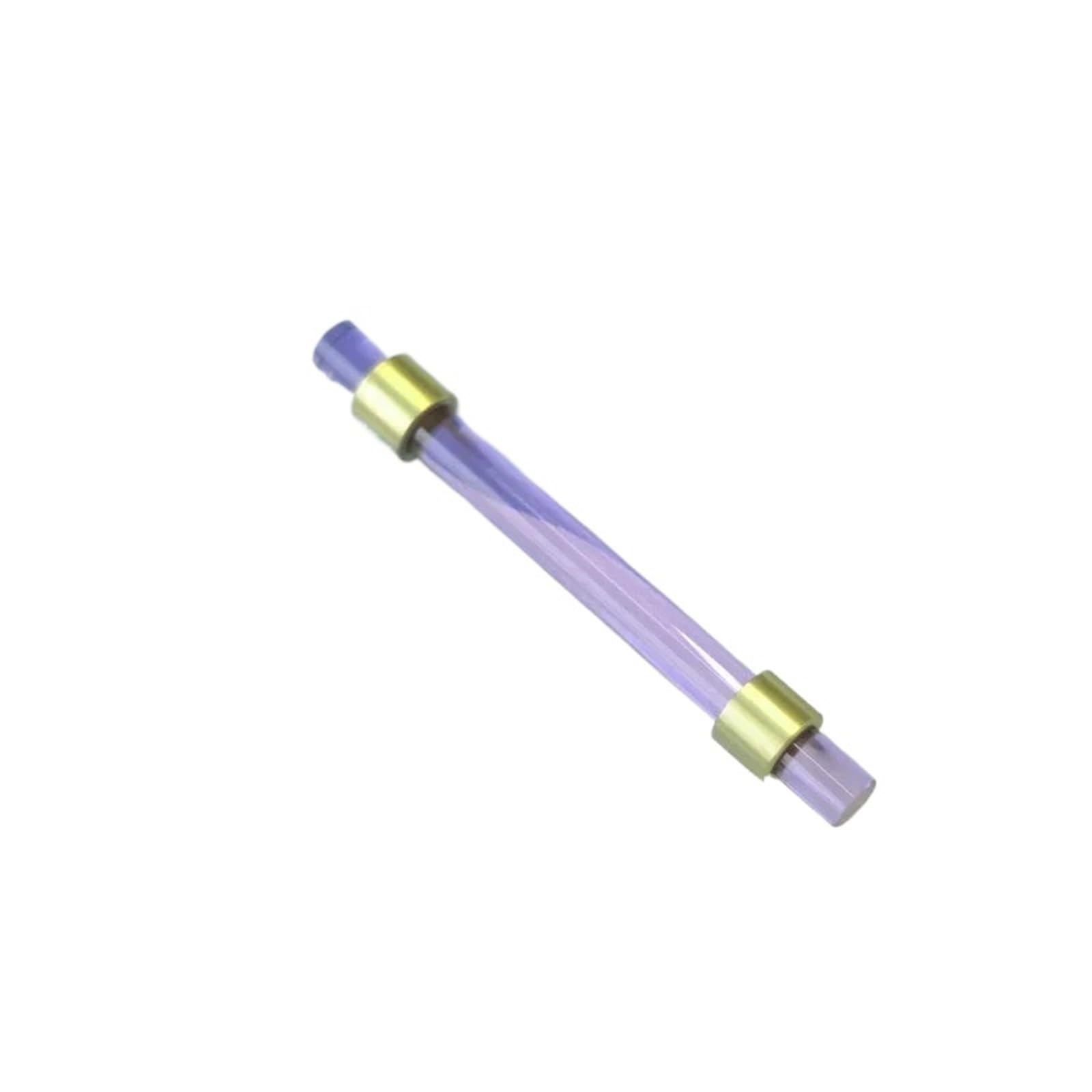 Dazhua 2pcs Creative Brass Natural Handle - Stylish T Bar Knob for Wardrobe and Cupboard DIY Projects(50mm Purple)