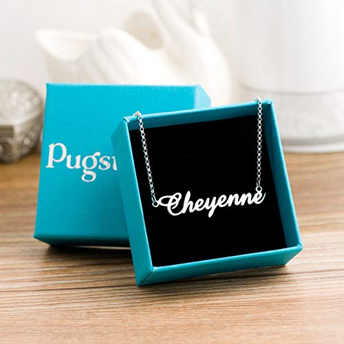 SexyMandala Name Necklace Personalized Custom Any Name 925 Sterling Silver Initial Pendant Jewelry for Women Men2