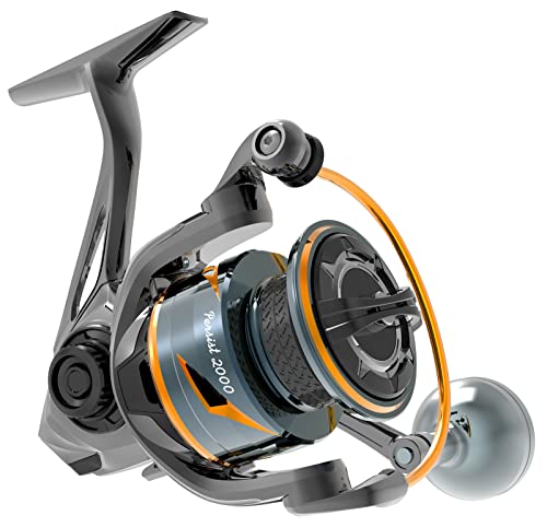 Tempo Persist Fishing Reels, Freshwater And Saltwater Spinning Reel, With Harder Gv-5H Rotor, 7 + 1 Sealed Ball Bearing, Max Drag Up To 30.9 Lbs, Corrosion Resistant Fishing Reel #TOP23