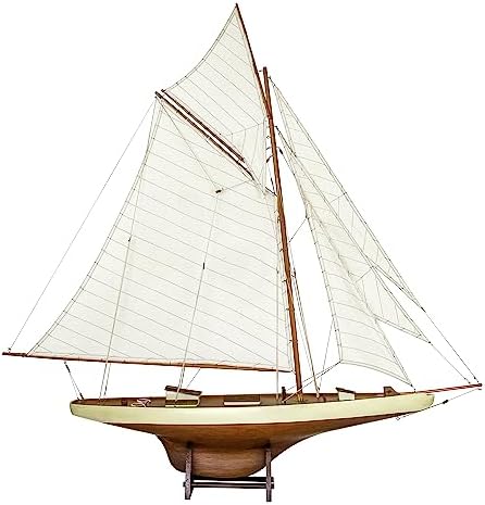 SAILINGSTORY Wooden Boat Coffee Table Boat Bookshelf India