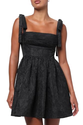 Amazon.com: Lulus Sydney Floral Jacquard Tie Shoulder Pleated Mini Dress Cocktail Party Dress Black : Clothing, Shoes & Jewelry Amazon.com: Lulus Sydney Floral Jacquard Tie Shoulder Pleated Mini Dress Cocktail Party Dress Black : Clothing, Shoes & Jewelry