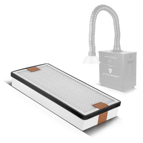 STAHLWERK Mittlerer HEPA Filter für Rauchabsaugung FE-210 ST Ersatzfilter | Luftfilter | Partikelfilter für Absauganlage | Rauchabsorber | Rauchabzug | Schweißrauch- und Lötabsaugung