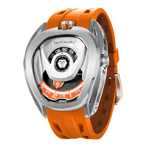 Image of Tsar Bomba Reactor Series Automatic Watch + Bezel Set | Futuristic Multi-Dial Time Display | Asymmetrical Case