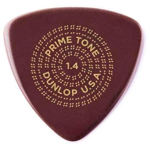 Médiators Dunlop Primetone Triangle - Version rigide 1,4 mm en boîte de 12