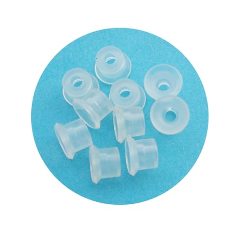 AOHOCA 10 pcs VP Series Silicone Robotic Arm Vacuum Suction Cup,VP-R Single Layer Vaccum Suction Cup Grip Device,Industrial Robots Accessories (VP8R)