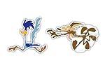 Elektroplate Officially Licensed Looney Tunes Wile E. Coyote & Road Runner Dynamic...