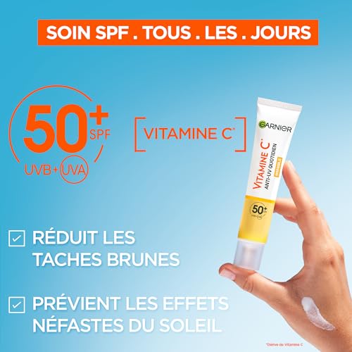 Garnier Vitamine C Anti-UV Quotidien Invisible SPF 50-40ml