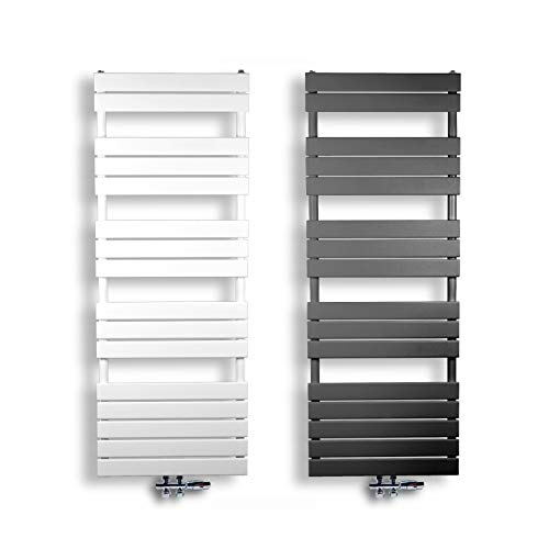 Preisvergleich Produktbild Badheizkörper PULLMAN 600x1600 mm Mittelanschluss Weiss