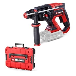 Einhell Professional Akku-Bohrhammer TP-HD 18/22 D Li BL-Solo Power X-Change (18 V, Brushless, 2,  J, SDS-plus, 22 mm Bohrleistung in Beton, D-Handgriff, Koffer, ohne Akku)