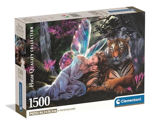 Clementoni – Puzzle 1500 Pièces My Sentinel – 14 Ans et + – Jeu de société Adulte, Illustration détaillée – Idée Cadeau