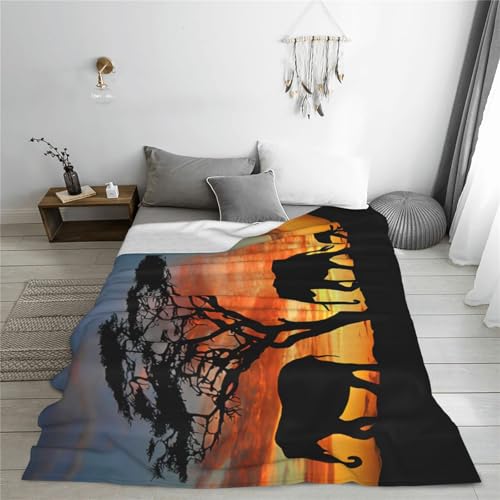 Couverture polaire éléphant pour cocooning sur le canapé - 7