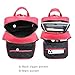 MKP Women's Fashion Medium Backpack Purse Set - 2Pcs PU Leather Shoulder Bag with Double Zipper for Travel and Daily Use