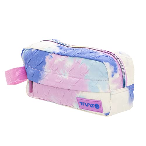 Mochilas Y Bolsas, Office Product Ruz-Lapicera Escolar Suave Doble Tween Juvenil Femenino Ruz Truzt Crinkled Nylon