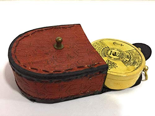 Brújula Náutica de Latón con Calendario 100 Años miniatura 5