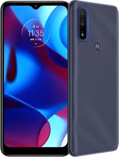 Motorola Simple Mobile Moto G Pure XT2163DL 32GB 3GB RAM 6.5” HD+ Display Android 11 13MP Camera Purple (Renewed)