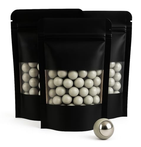 50x Rubber Steel Balls Cal. 50 Chromstahl Gummi Kugel Präzise HDP HDR 50 Stück