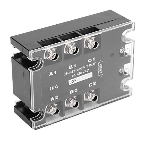 Relais à Semi-conducteurs SSR Triphasé Silencieux anti-surchauffe JGX3 4860Z