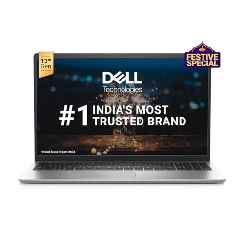 Dell Inspiron 3520 Thin & Light Laptop, Intel Core i5-1235U Processor, 8GB, 512GB SSD, 15.6" (39.62cm) FHD 120Hz 250 nits Display, Windows 11 + MSO'21, Backlit KB, 15 Months McAfee, Silver, 1.65kg
